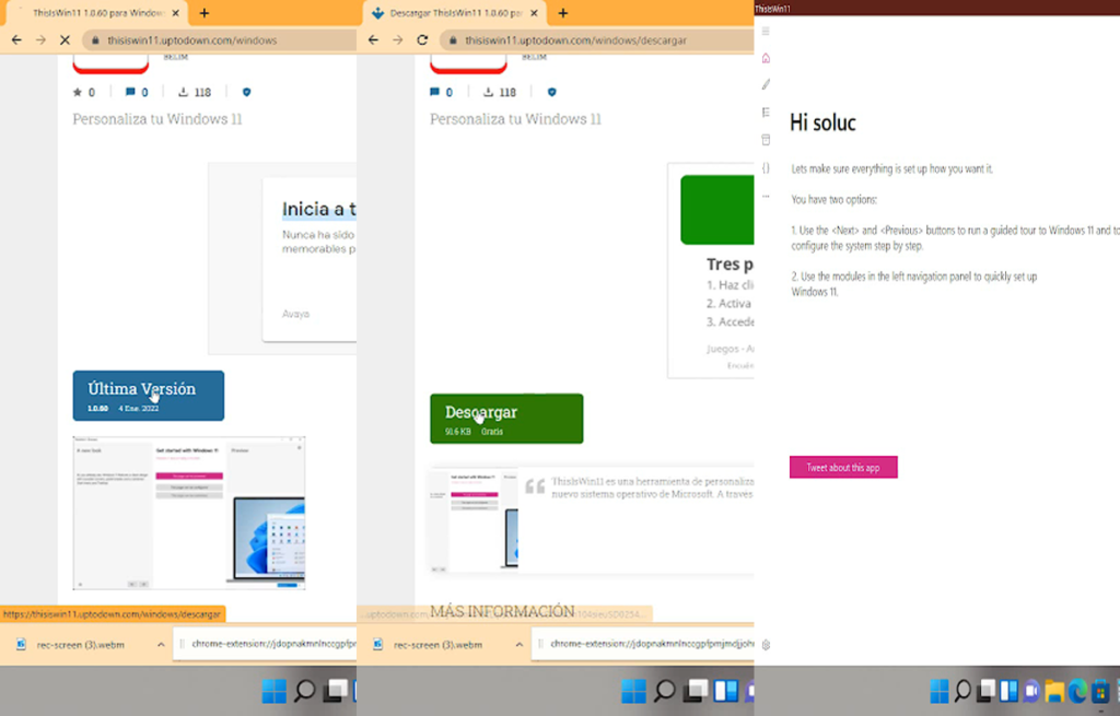 Cómo descargar e instalar ThisIsWin11
