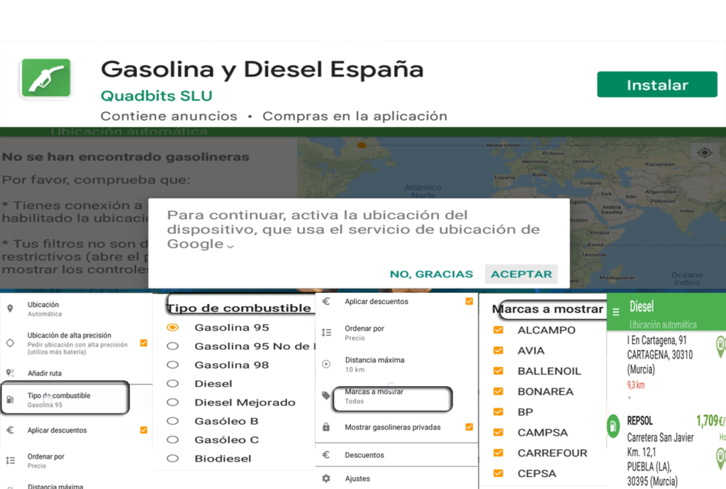 Cómo localizar la gasolinera más barata