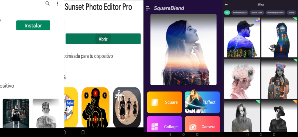 Aplicación Square Pic Collage para Android: cómo instalarla y editar fotos fácilmente