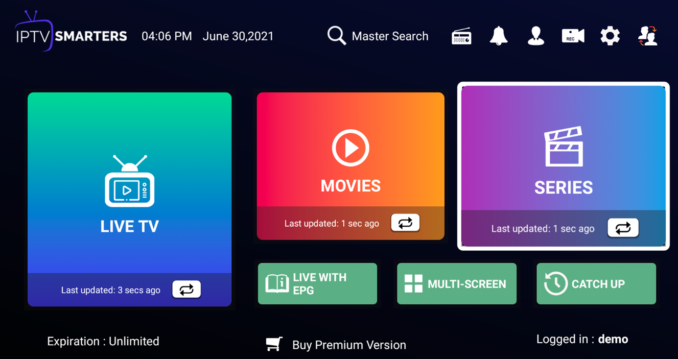 Canales IPTV en Android