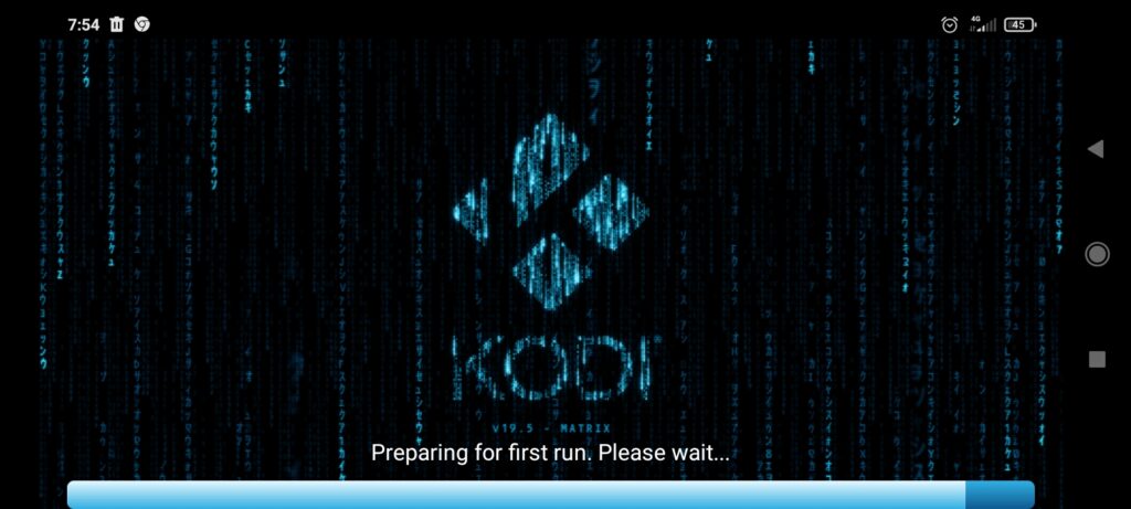 Cómo regresar a Kodi 19.5