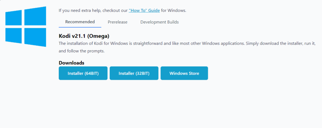 Cómo instalar Kodi v21.1 Omega