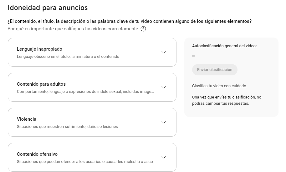 Solicitar revisión manual de contenido en YouTube