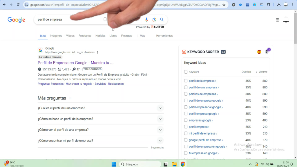 Editar mi número de contacto en Google Business