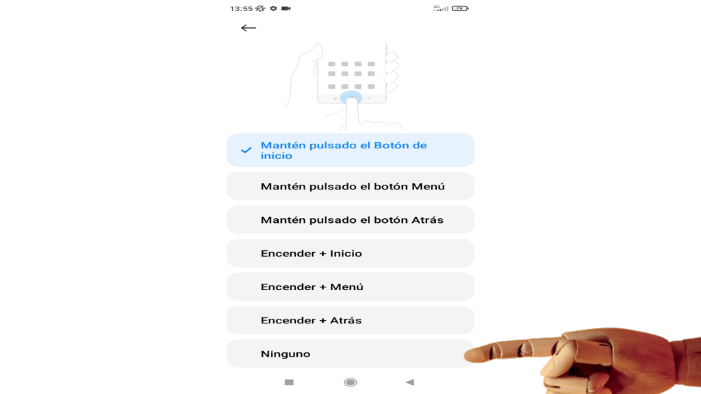 Quitar el asistente de Google del botón de encendido