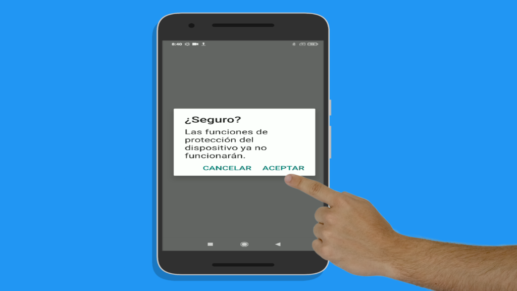 Quitar una cuenta de Gmail en Android