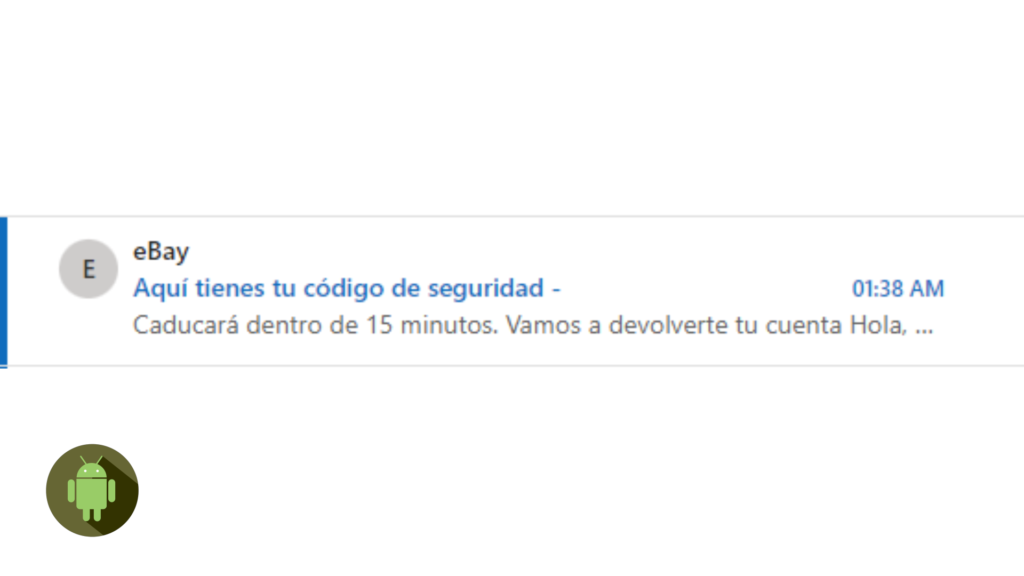 No puedo verificar mi número en eBay