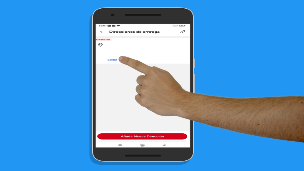 Cambiar la dirección de entrega en AliExpress