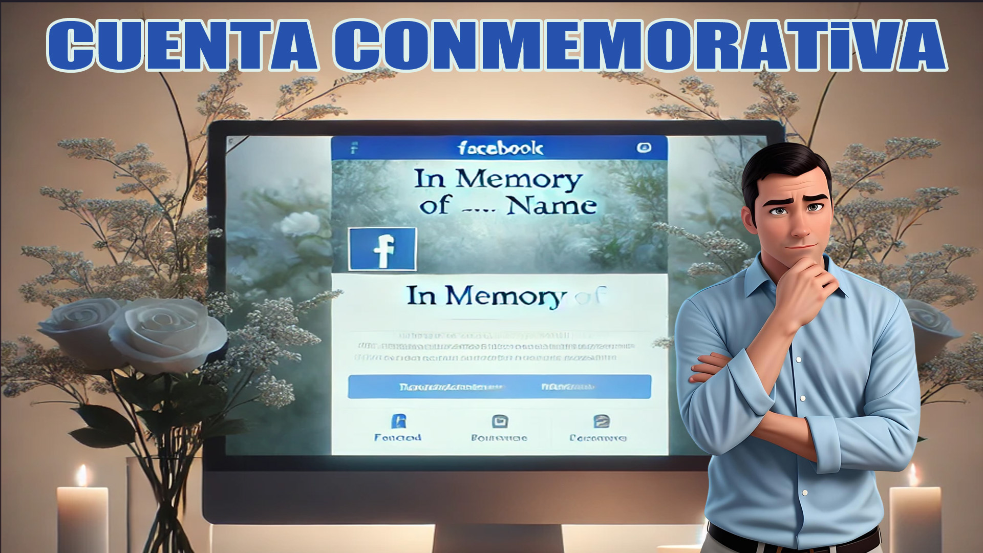 Cuenta conmemorativa en Facebook