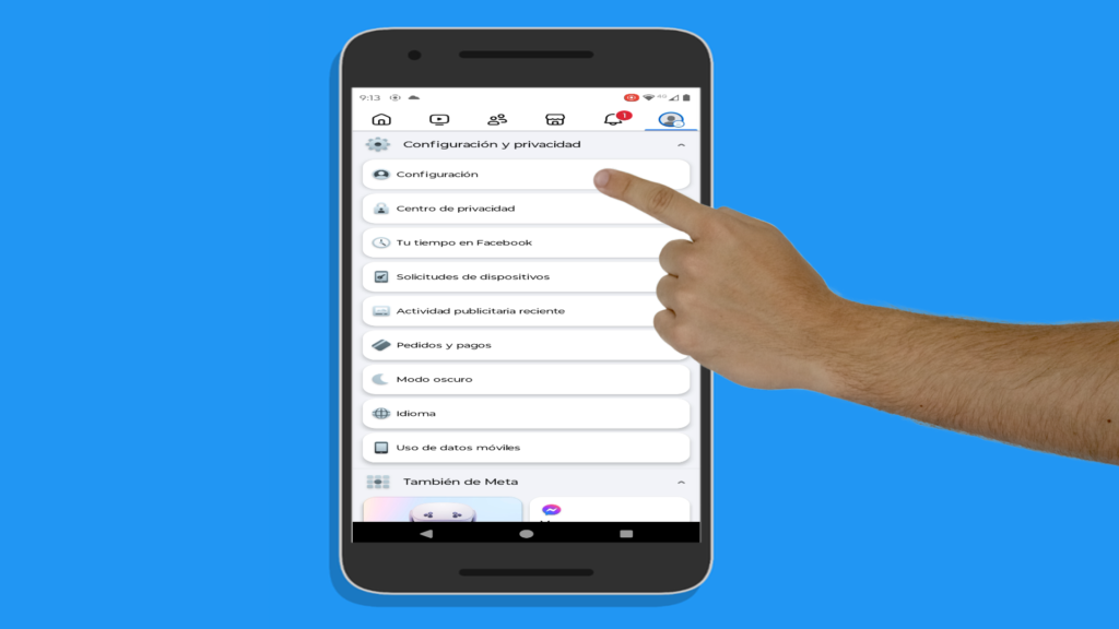 Eliminar tu cuenta de Facebook en Android