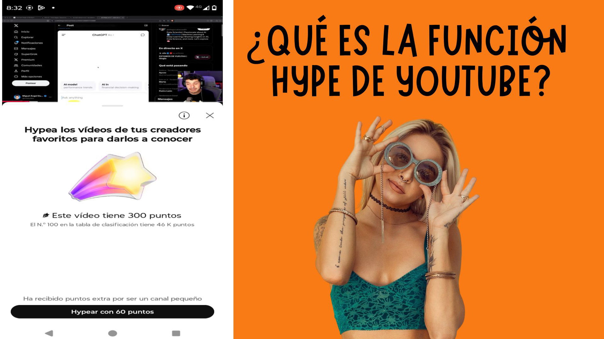 ¿Qué es la función Hype en YouTube?