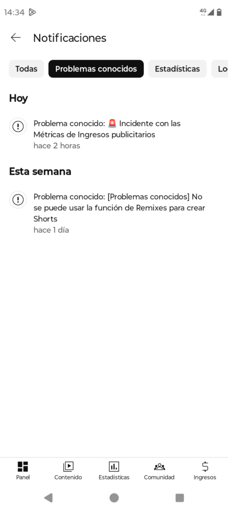 YouTube investiga un fallo en las métricas de ingresos publicitarios
