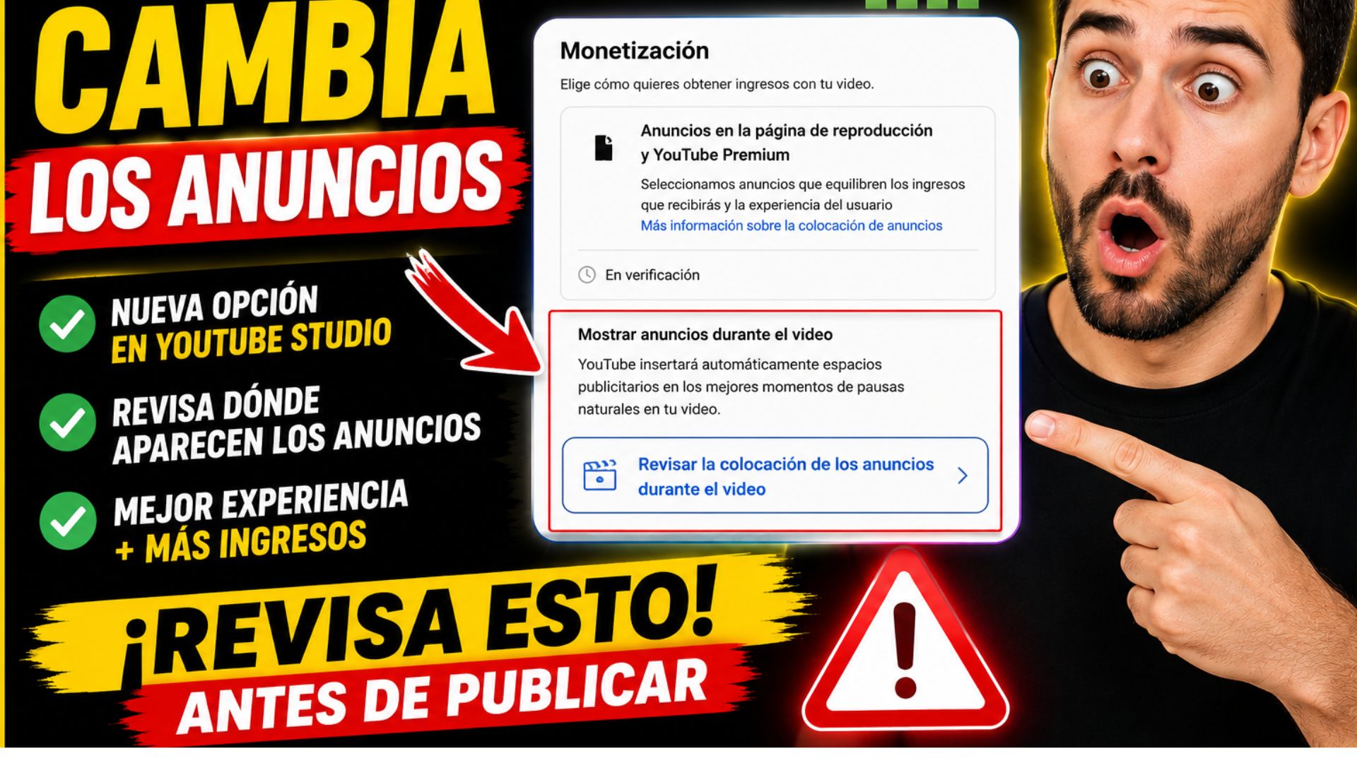 YouTube cambia la colocación de anuncios en los vídeos: esto debes revisar