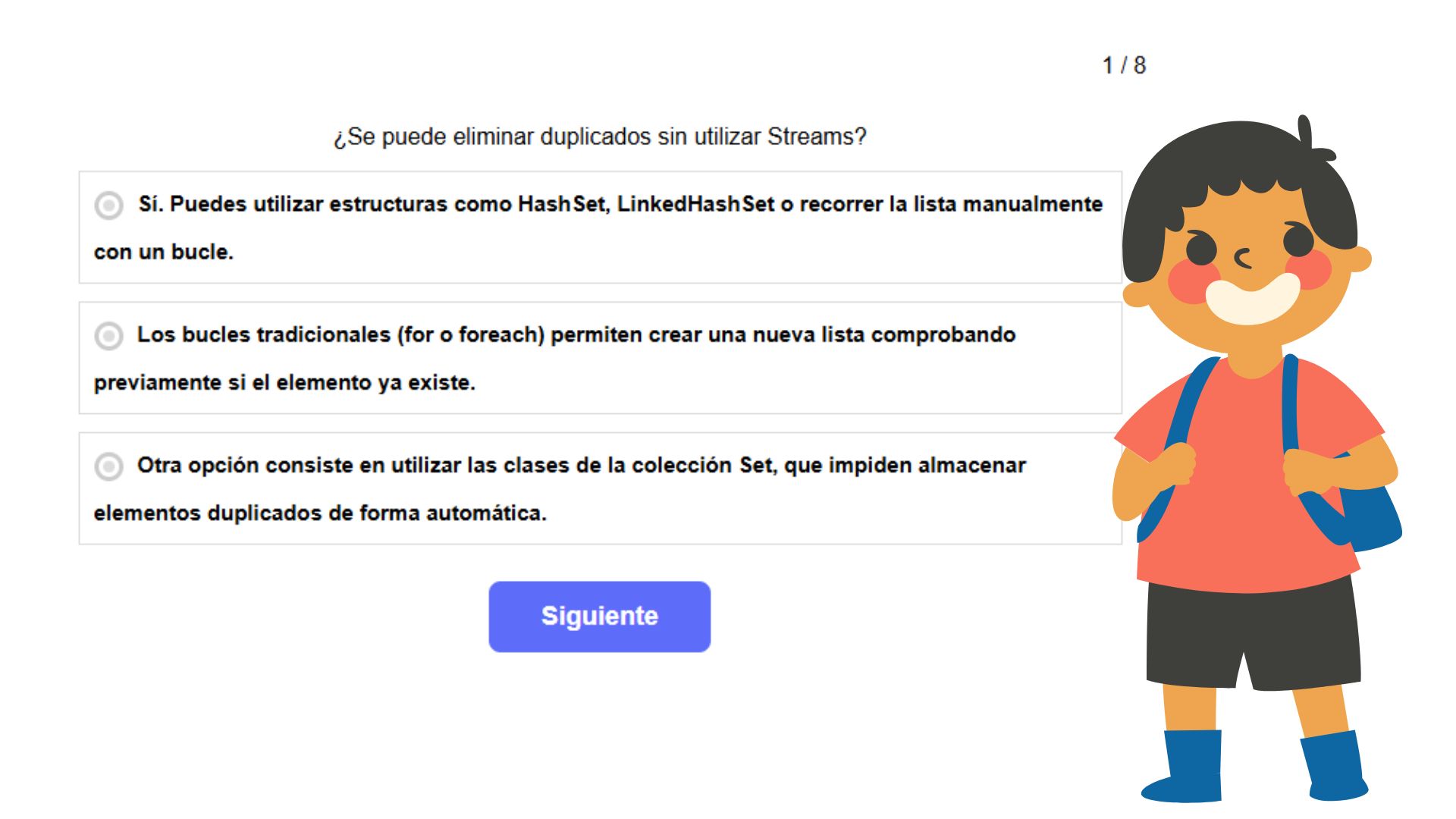 Cómo eliminar elementos duplicados de una lista usando Streams en Java