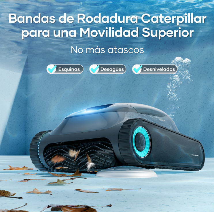 Ninguna piscina sucia gracias a esta oferta de Leroy Merlin: el robot limpiafondos AIPER Scuba S1 2026 baja 100 euros por tiempo limitado
