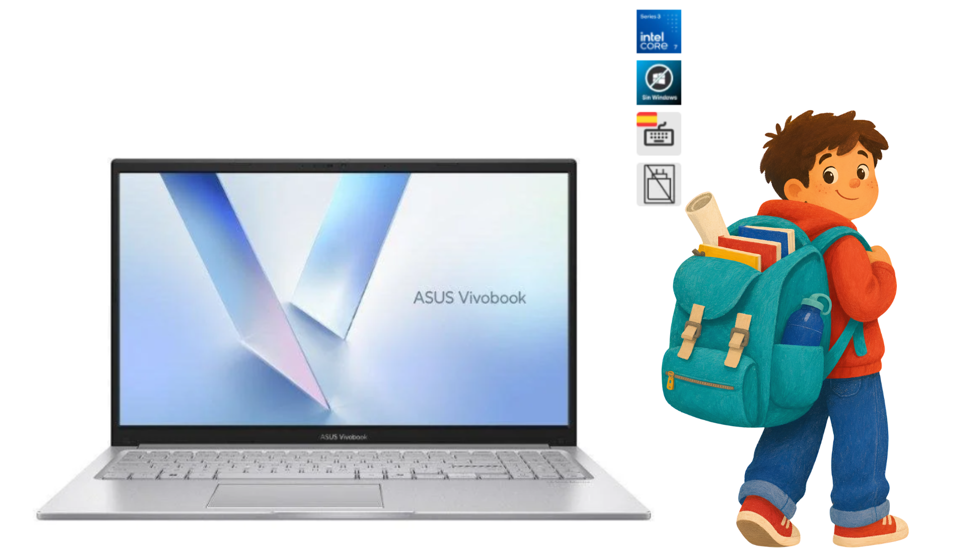 Si todavía no has empezado la vuelta al cole, este Asus Vivobook 15 está en precio mínimo histórico en PcComponentes