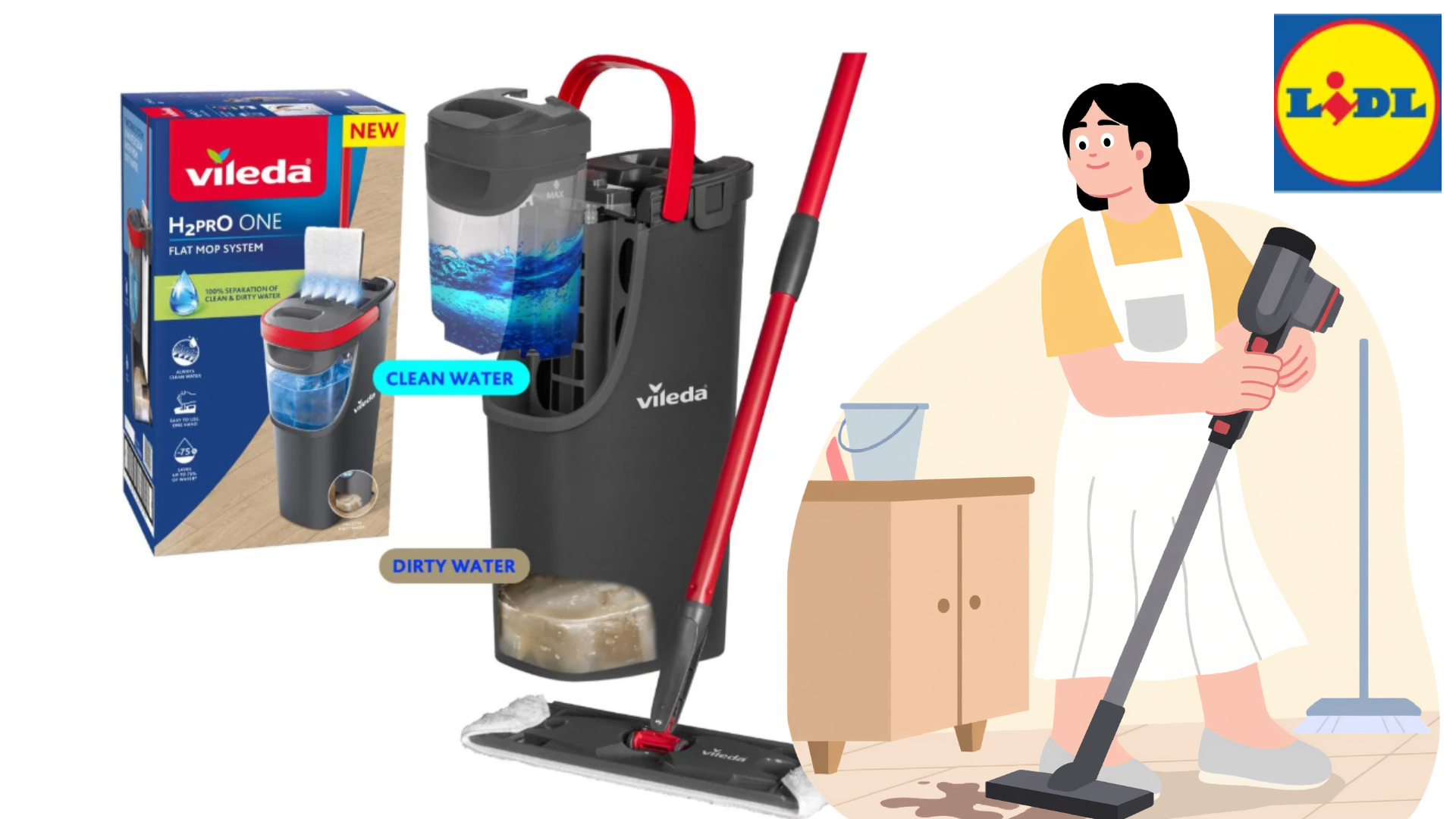 Lidl presenta una auténtica revolución en la limpieza del hogar