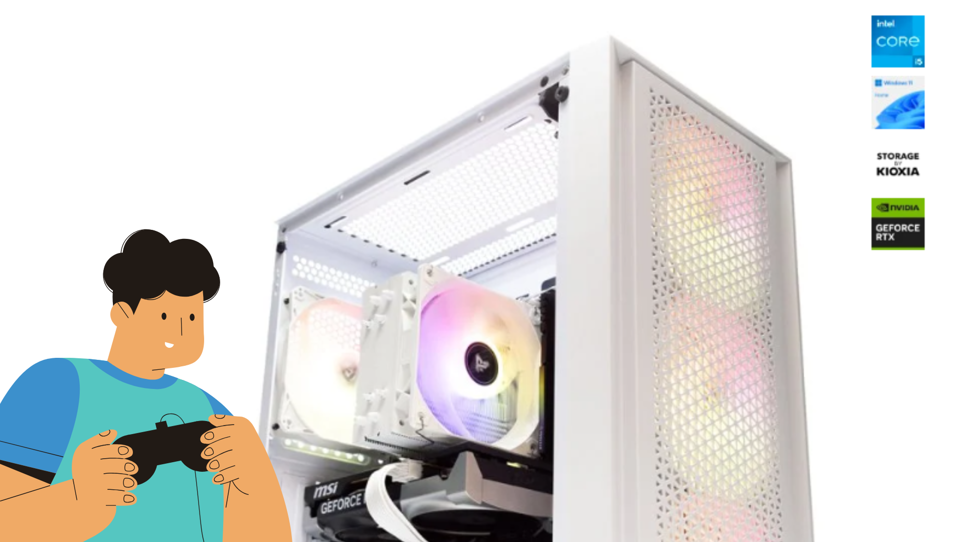 Si buscas un PC para jugar, este de marca española puede ser justo lo que necesitas: RTX 5060, 32 GB de RAM y 1 TB SSD por 1.199 euros