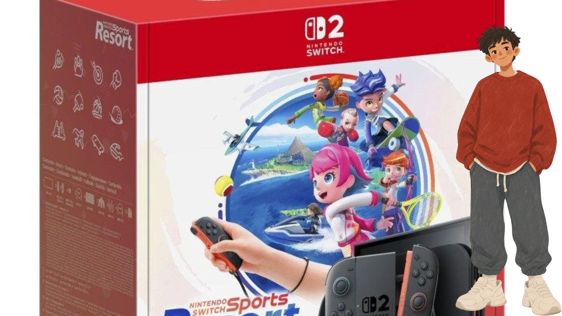 Carrefour pone en preventa un pack de Nintendo Switch 2 con Nintendo Switch Sports Resort y 3 meses de Nintendo Switch Online