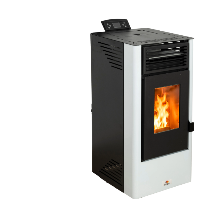 Leroy Merlin tiene esta estufa de pellet de 9 kW