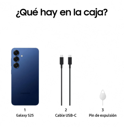 Este móvil de Samsung destaca por su pantalla Dynamic AMOLED de 6,2 pulgadas, el procesador Snapdragon 8 Elite, una cámara trasera principal de 50 megapíxeles y 12 GB de memoria RAM. Una combinación pensada para quienes buscan un teléfono compacto, potente y preparado para utilizar funciones de inteligencia artificial.